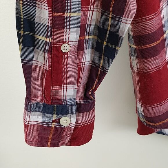 Brooks Brothers Men's Cotton Plaid Long Sleeve Button Down Shirt Preppy Size M - Picture 10 of 11